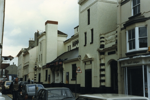Hippodrome facade 1987