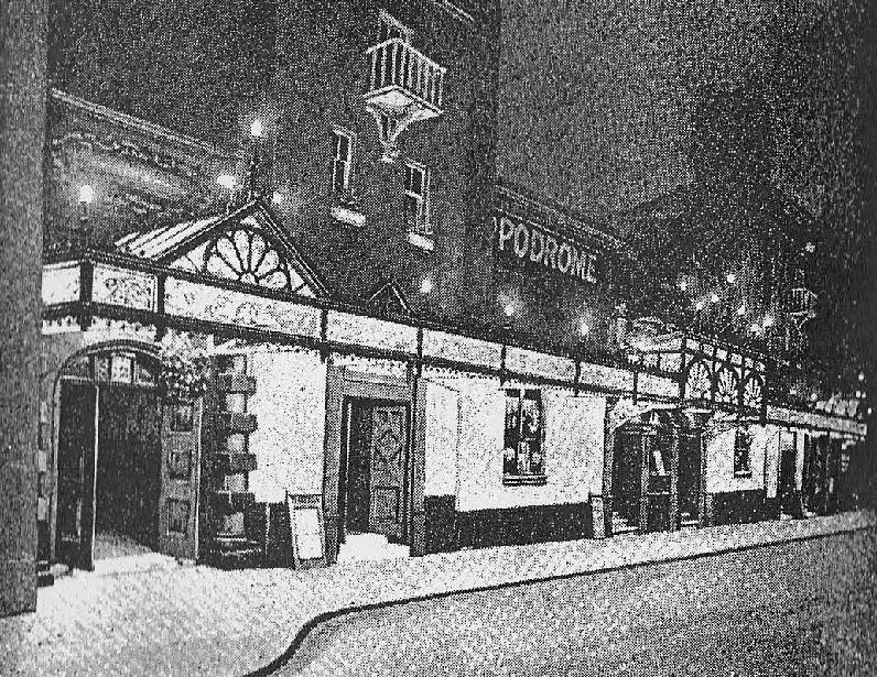 Hippodrome at night c1904