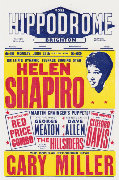 Hipposrome poster Helen Shapiro 1962
