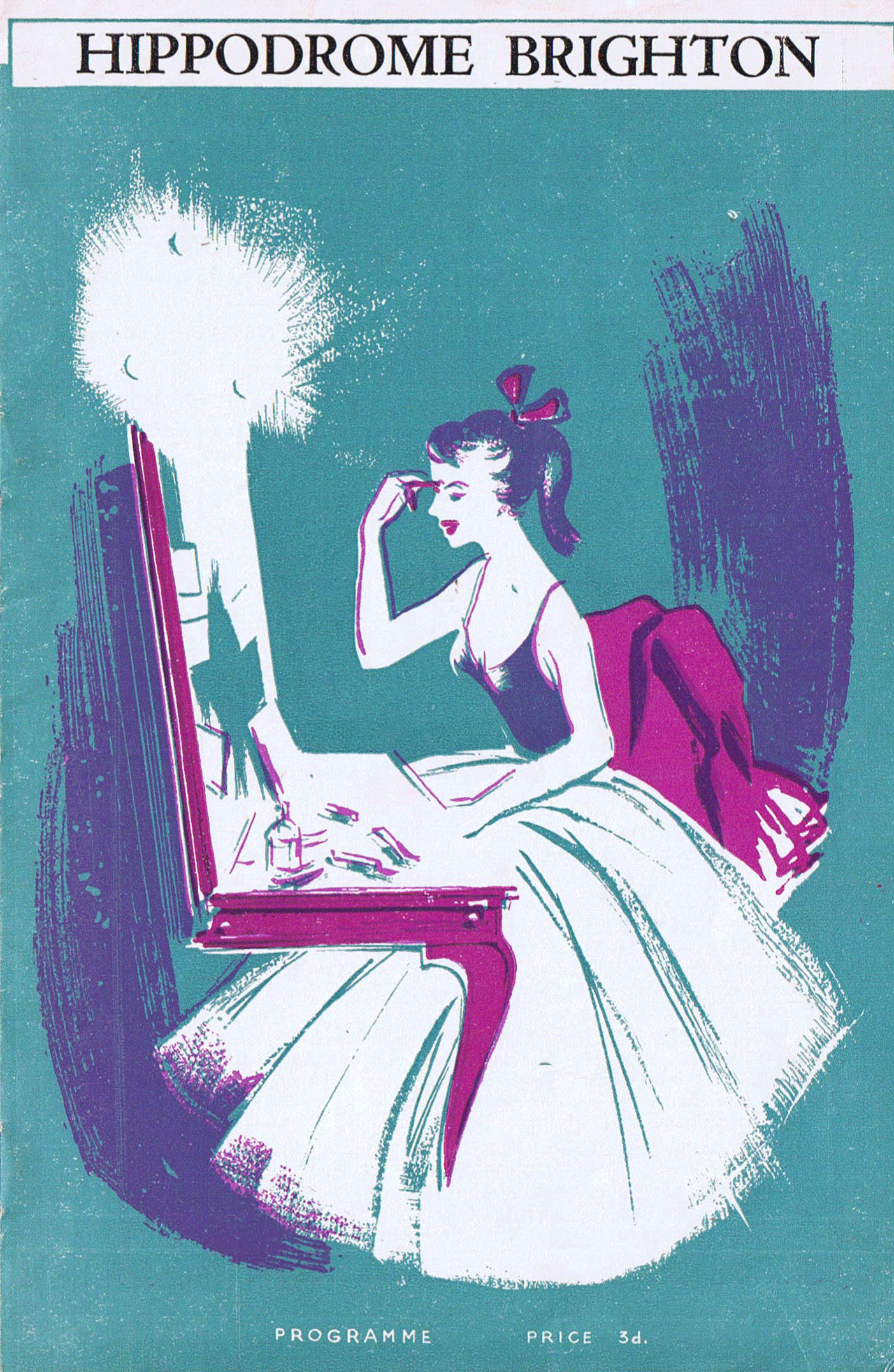 Programme cover 1957