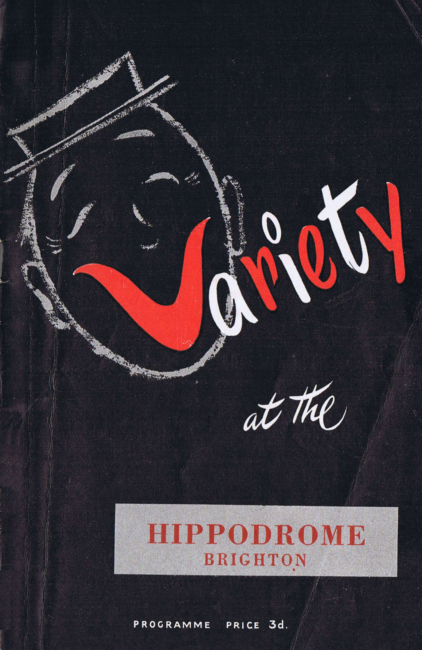 Programme cover 1957